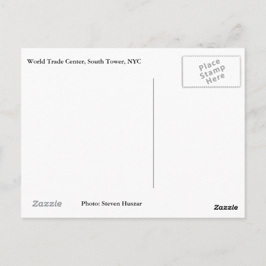 We zullen het nooit vergeten. briefkaart (Achterkant)