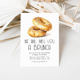 We zullen je een brunch pensioen brunch missen kaart