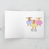 We zullen je missen kaart (Binnen)