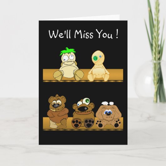 We zullen je missen ! The Misfits verslaan Kaart (Voorkant)