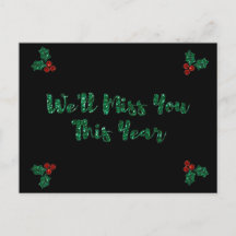 We zullen je sociale vervormende feestkaart missen