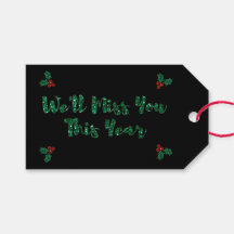 We zullen je sociale vervormende kerst missen.