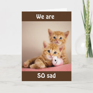 WE ZULLEN JE ZO VEEL MISSEN! KAART