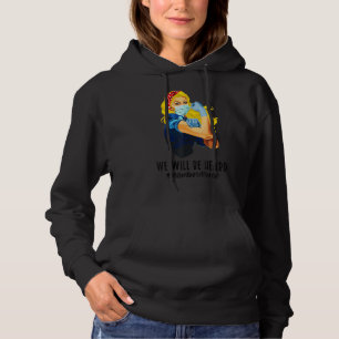 We zullen miljoenen verpleegsters horen in maart v hoodie