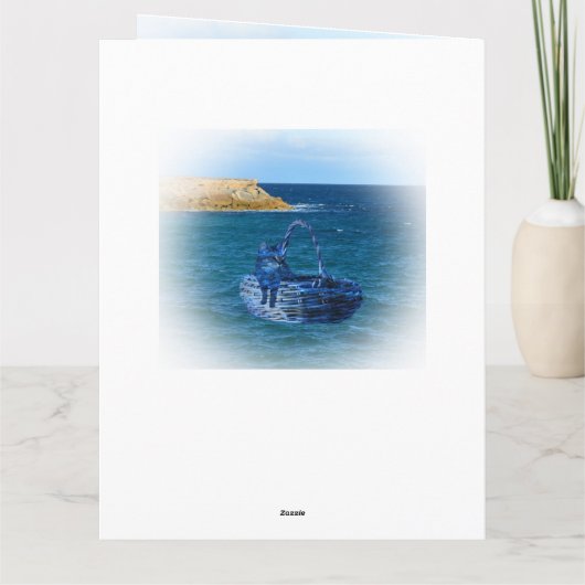 We zullen Miss U Cat Zee Adventure Bon Voyage Kaar Kaart (Achterkant)