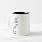 'We zullen niet zwijgen' LA Times Coffee Mok (Voorkant links)