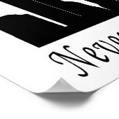 We zullen nooit 9/11 vergeten poster (Hoek)