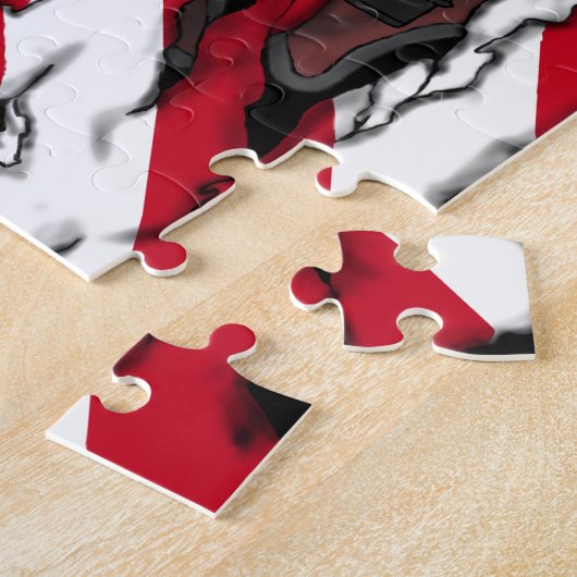 We zullen nooit vergeten legpuzzel (Zijkant)