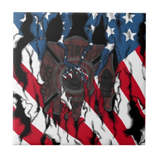 We zullen nooit vergeten tegeltje (Voorkant)