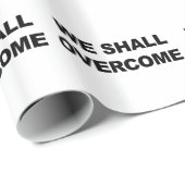 WE ZULLEN OVERKOMEN CADEAUPAPIER (Rol Hoek)