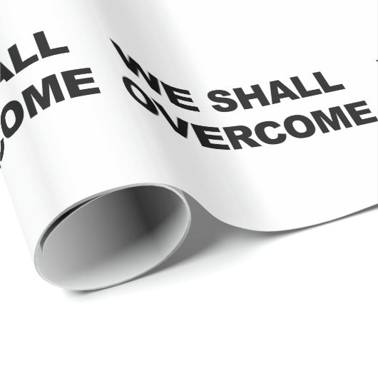 WE ZULLEN OVERKOMEN CADEAUPAPIER (Rol Hoek)