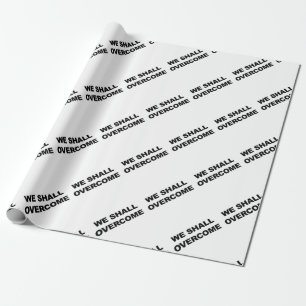 WE ZULLEN OVERKOMEN CADEAUPAPIER