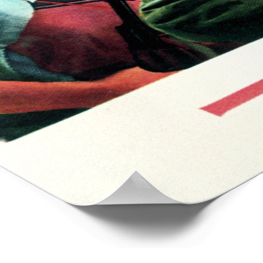 We zullen Taiwan zeker bevrijden! Chinees leger ui Poster (Hoek)