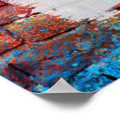 We zullen vechten tot we winnen. Protest bord Poster (Hoek)