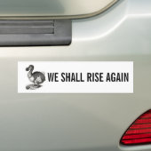 We zullen weer de Do Bird Bumpersticker opstaan (Op auto)