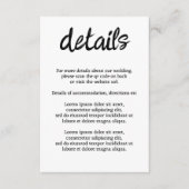 We zullen zeggen ik moo Koe bruiloft QR code Informatiekaartje (Voorkant)