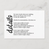 We zullen zeggen ik moo Koe bruiloft QR code Informatiekaartje (Voorkant)