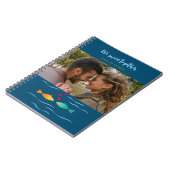 We zwemmen samen met een paar op maat gemaakte fot notitieboek (Linkerzijde)