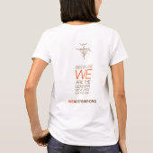 WEadership (light) T-shirt (Achterkant)