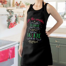 Weaer- en windenergie Word Art Schort