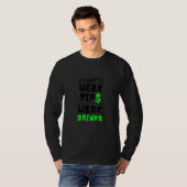 Weak Tips Weak Drinks Bartender  Bartender T-shirt (Voorkant volledig)