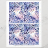 Wealth Affirmation Kaarten, Meditatie Kaarten 3.5  (Achterkant)