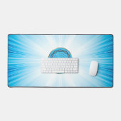 Wealth and happiness manifestation art for bureaumat (Keyboard & Muis)