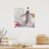 Wealth Hungry Carp Poster (Keuken)