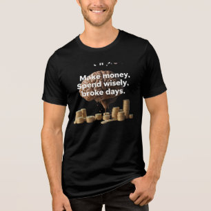 Wealth Mindset T-Shirt – Smart Money Quote T-shirt