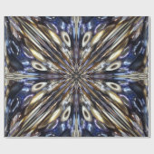 Wealth of Seed Beading Abstract Pattern Cadeaupapier (Vlak)