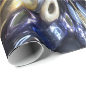 Wealth of Seed Beading Abstract Pattern Cadeaupapier (Rol Hoek)