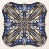 Wealth of Seed Beading Abstract Pattern Kartonnen Onderzetters (Voorkant)