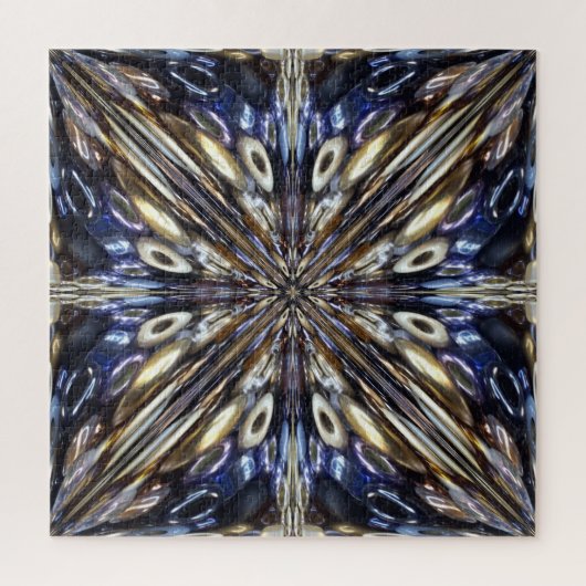 Wealth of Seed Beading Abstract Pattern Legpuzzel (Verticaal)