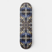 Wealth of Seed Beading Abstract Pattern Persoonlijk Skateboard (Voorkant)
