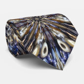 Wealth of Seed Beading Abstract Pattern Stropdas (Opgerold)