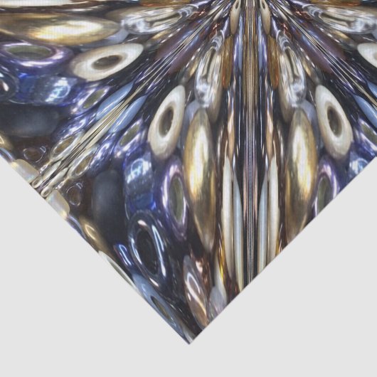 Wealth of Seed Beading Abstract Pattern Tissuepapier (Detail)