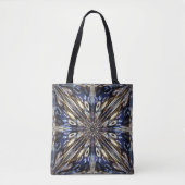 Wealth of Seed Beading Abstract Pattern Tote Bag (Voorkant)