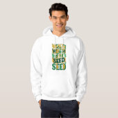Wealth Roots: het Planten van het zaad van succes Hoodie (Voorkant volledig)