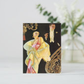 Wealthy Party Goers Briefkaart (Staand voorkant)