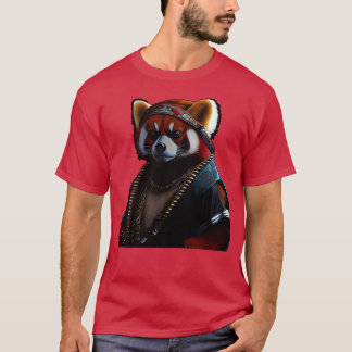 Wealthy Red Panda T-shirt