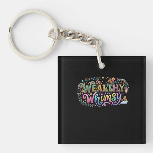 Wealthy Whimsy Sleutelhanger (voorkant)