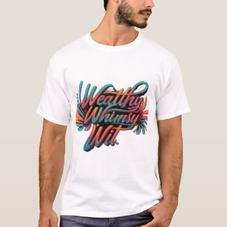 Wealthy Whimsy Wit Mannen basic T-shirt