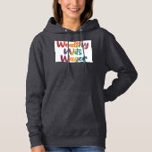 "Wealthy Wits". Hoodie (Voorkant)