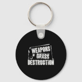 Weans Of Gr Destruction Funny Golf Clubs Sarcastic Sleutelhanger (Voorkant)
