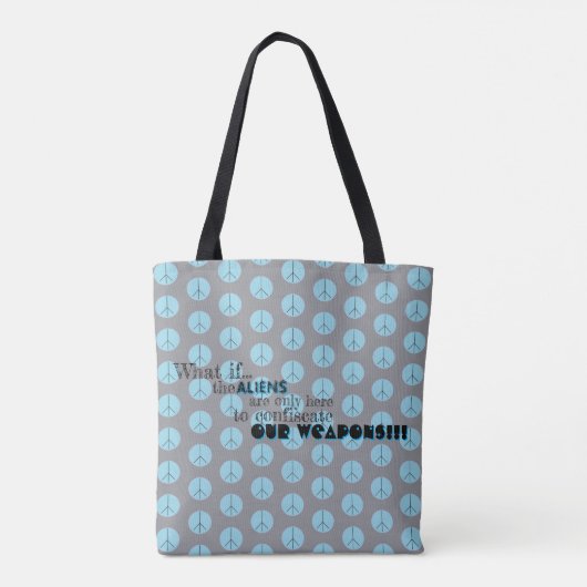 Weapon Alien Abduction Tote Bag (Achterkant)