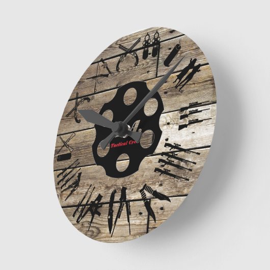 Weapon Clock Ronde Klok (Hoek)
