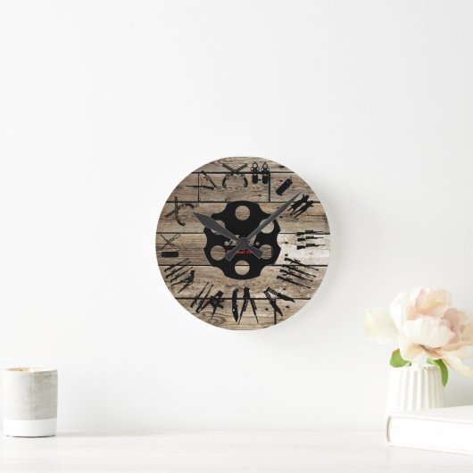 Weapon Clock Ronde Klok (Huis)
