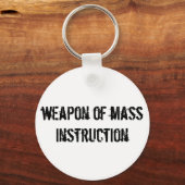 Weapon massaal onderricht sleutelhanger (Voorkant)