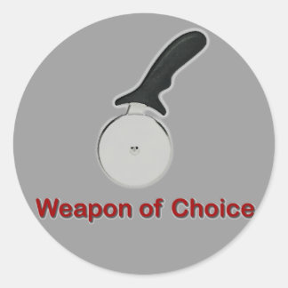 Weapon of Choice Sticker