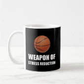 Weapon Stress Reduction Basketball Koffiemok (Links)